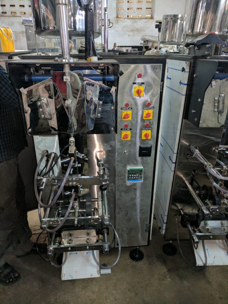 Milk Pouch machine