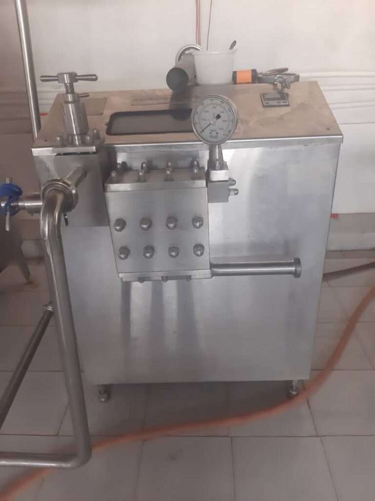1000 LPH Milk Homogenizer